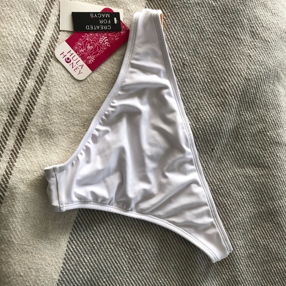 Hula Honey White, Peach bikini bottom - Picture 5 of 6